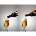 Borbulhador de cerveja de plástico de alta qualidade OEM com formato de garrafa de cerveja